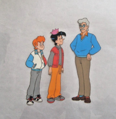 The New Archies animation art cel production Archie & Jughead 1987