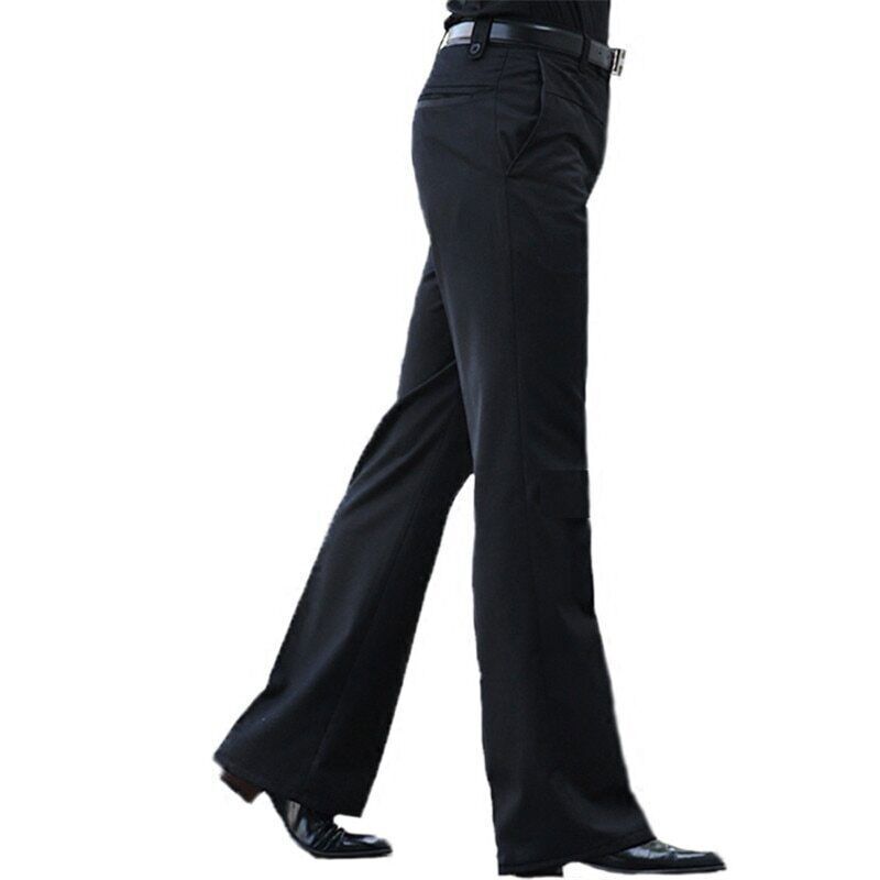 Navy Blue Dressy Work Office Stretchy Slim high waisted flared pants | High  waisted flares, High waisted flare pants, Flare pants