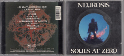 Neurosis - Souls At Zero CD 1992 VIRUS 109CD