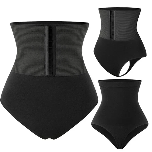 Fajas Thong Women Waist Trainer Body Shaper Butt Lifter High Waist Tummy Control - Picture 24 of 44