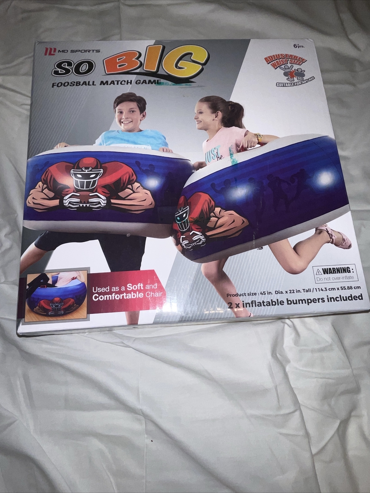 Md Sports Bumper Inflatable Doughnut Game