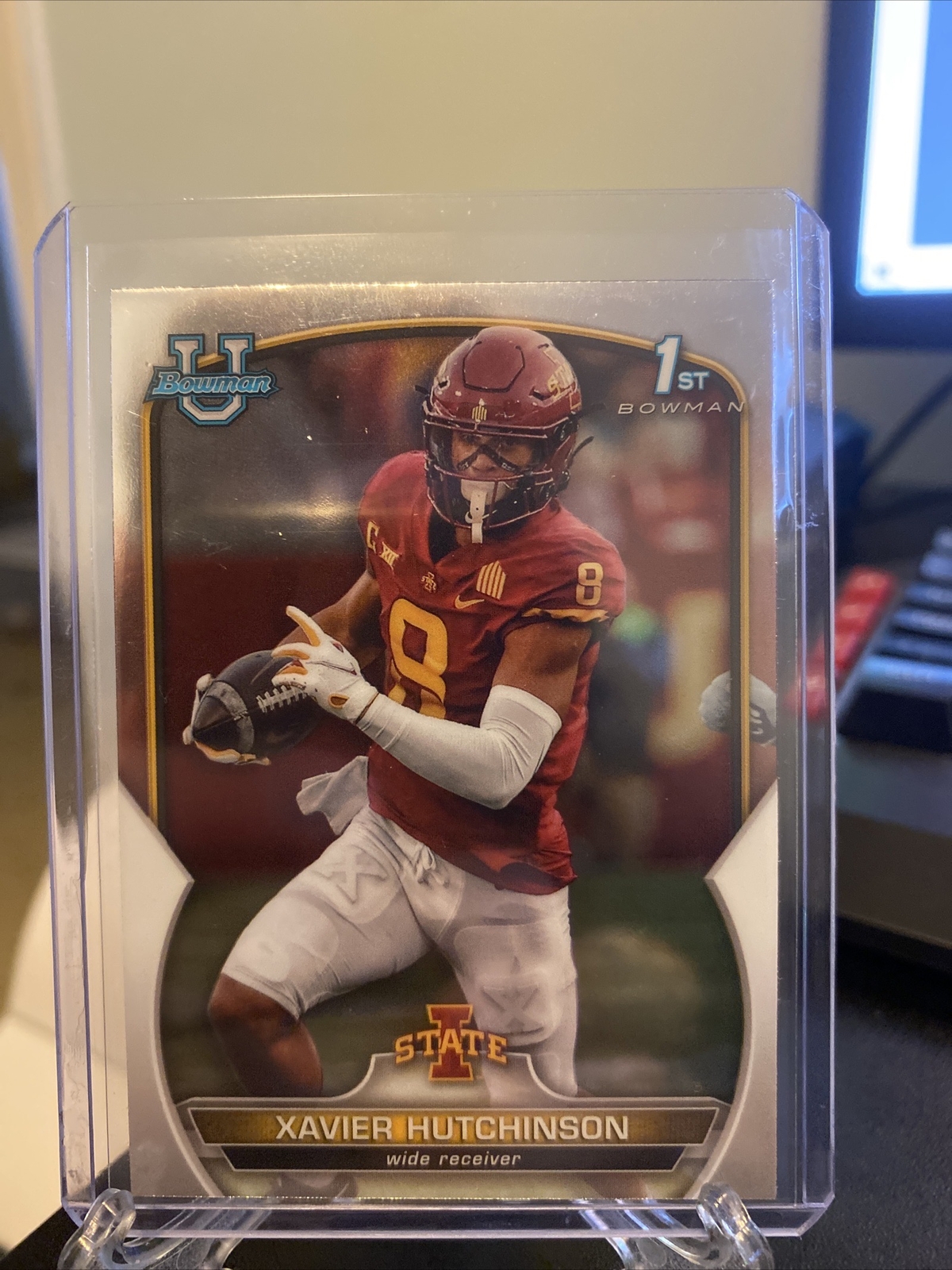 2022 Bowman Chrome University #32 Xavier Hutchinson