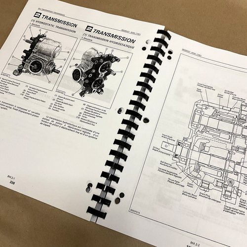 Service Handbuch für Kubota B8200 B8200HST Traktor Werkstatt Werkstatt Buch - Bild 7 von 9