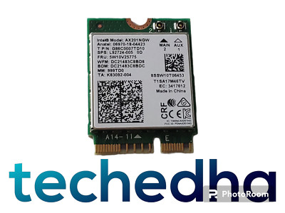 Lenovo IdeaPad 5 Chrome 14ITL6 WLAN WiFi Netzwerk WLAN Karte AX201NGW GRADE A