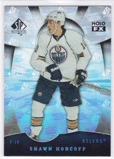 2008-09 SP Authentic SHAWN HORCOFF HoloFX insert card #FX60