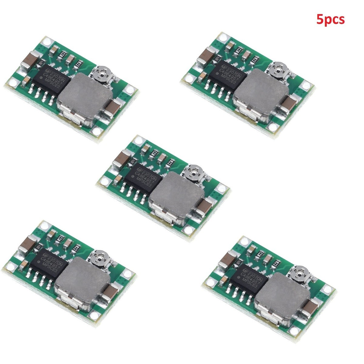 10pcs Mini 360 DC-DC Buck Converter Step Down Module 4.75V-23V To - Foto 11