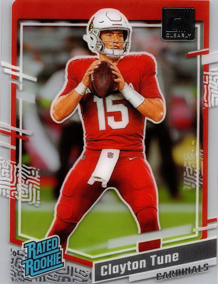 2023 Panini Clearly Donruss Clayton Tune #56