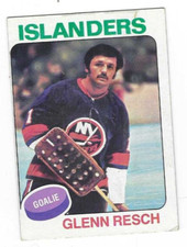 1975-76 TOPPS GLENN RESCH #145 NEW YORK ISLANDERS