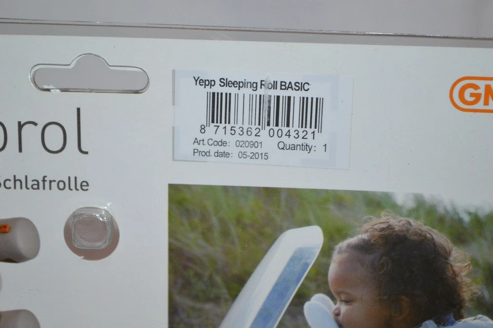 NUEVO Yepp Sleeping Roll Basic Slaaprol Soporte para Dormir para Asiento de Bicicleta para Niños Delantero Foto 4 de 4