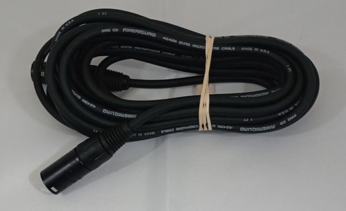 NEUTRIK Ro Co Ameriquad 424BK Quad MICROPHONE Cable 20ft "NC MX" "NC FX)