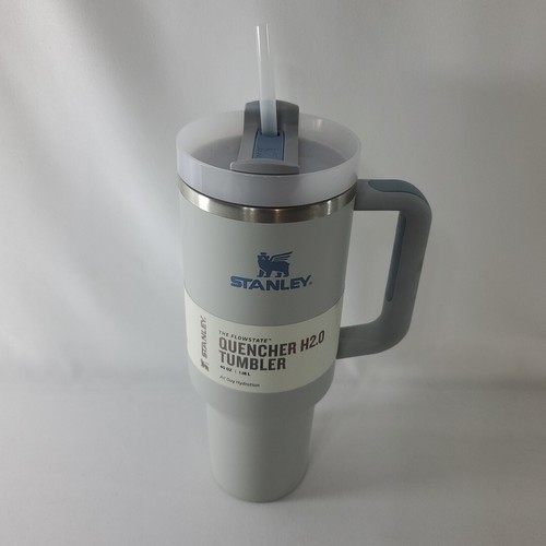 Fog Color Stanley Quencher H2.0 FlowState 40oz Stainless Steel Tumbler - New