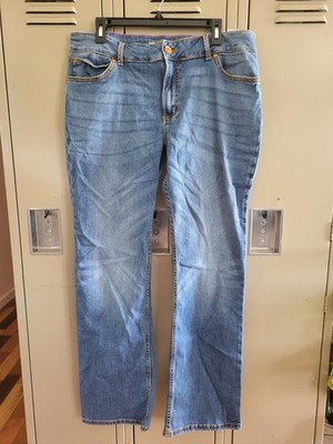 Wrangler Retro Sadie Jeans Womens 17/18x34 Blue Light Wash Low Rise Bootcut