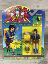 Vintage 90s Tiger Toys Captain Planet Action Figure - Gi Planeteer - New on Card