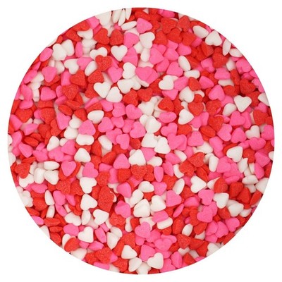 Mini Heart Sprinkle Mix 3.35 oz, Valentines Sprinkles For Cake Decorating,...