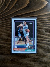 1992-93 Topps Alonzo Mourning '92 Draft Pick RC #393. Charlotte Hornets. Hof. Nm