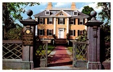 Postcard HOUSE SCENE Cambridge Massachusetts MA f/01 AR4638