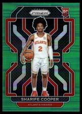 Sharife Cooper 2021-22 Panini Prizm #280 Hawks Insert ? SEE SCAN! FREE SHIP