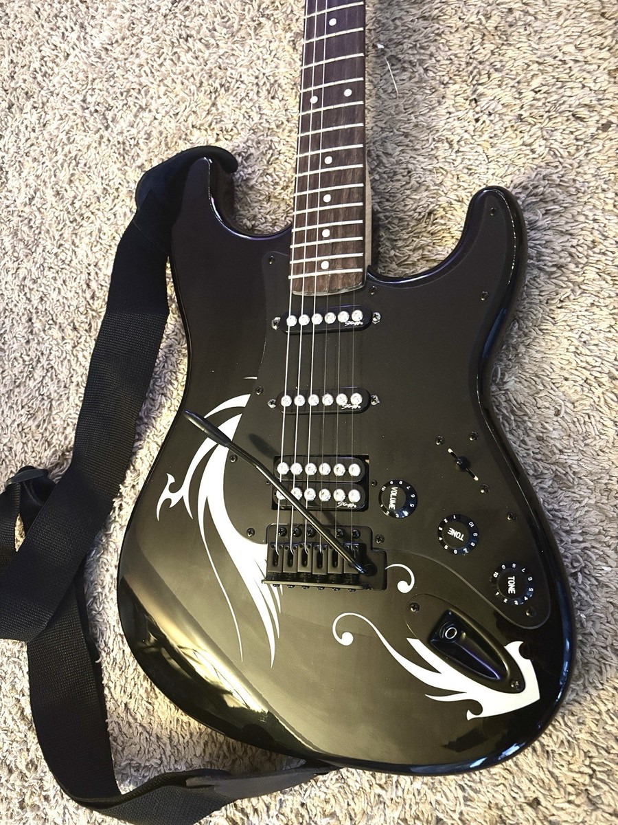 Electric guitar Stagg S402-Tribal Black | eBay