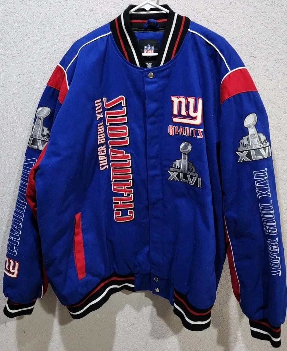 Super Bowl New York Giants NFL Jackets for sale | eBay