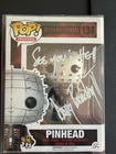 Doug Bradley hand signed Hellraiser III Pinhead Funko Pop Movies #134 auto Hell