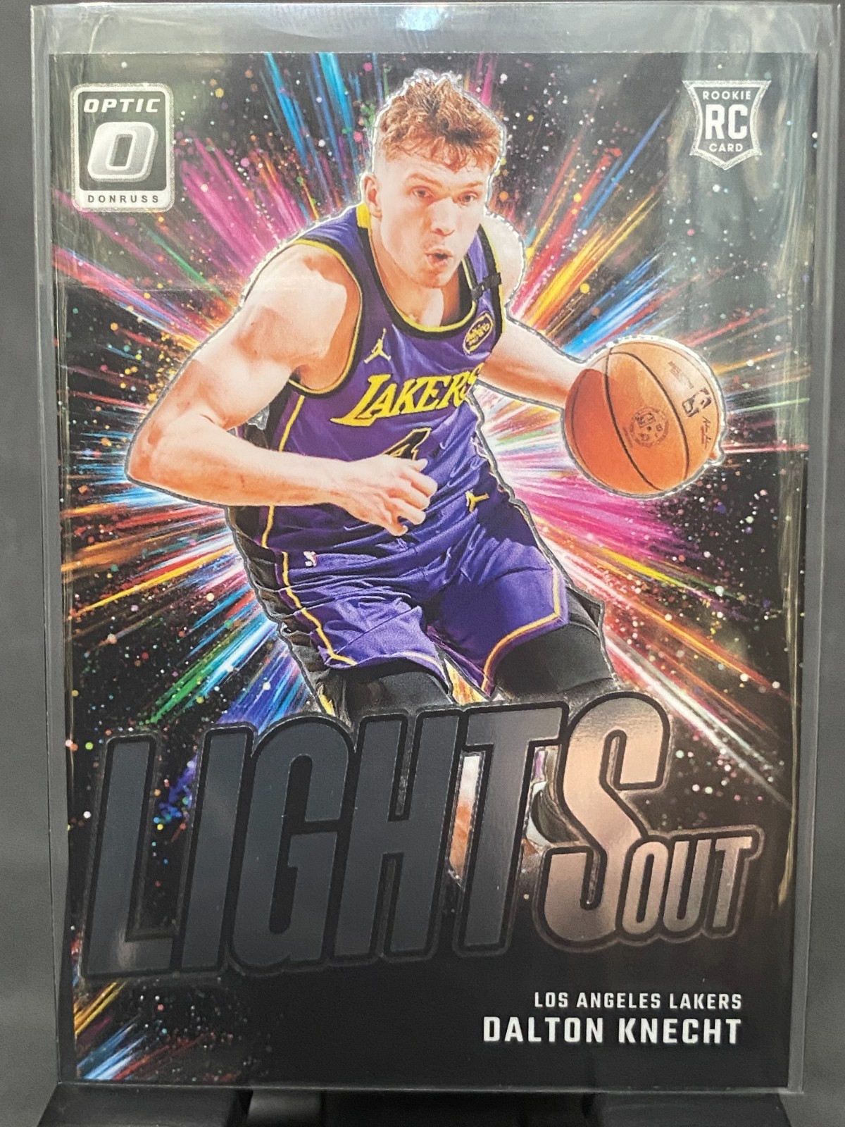 2024-25 Donruss Optic #8 Dalton Knecht Lights Out