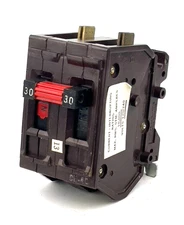 Wadsworth 30 Amp 2 Pole Type A Circuit Breaker 240VAC 30A A230NI A230 Metal Feet