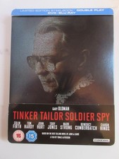 Tinker Tailor Soldier Spy Blu-Ray Steelbook Zavvi UK J-Card DVD Digital Code