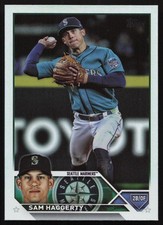 2023 Topps Update Rainbow Foil #US230 Sam Haggerty Seattle Mariners