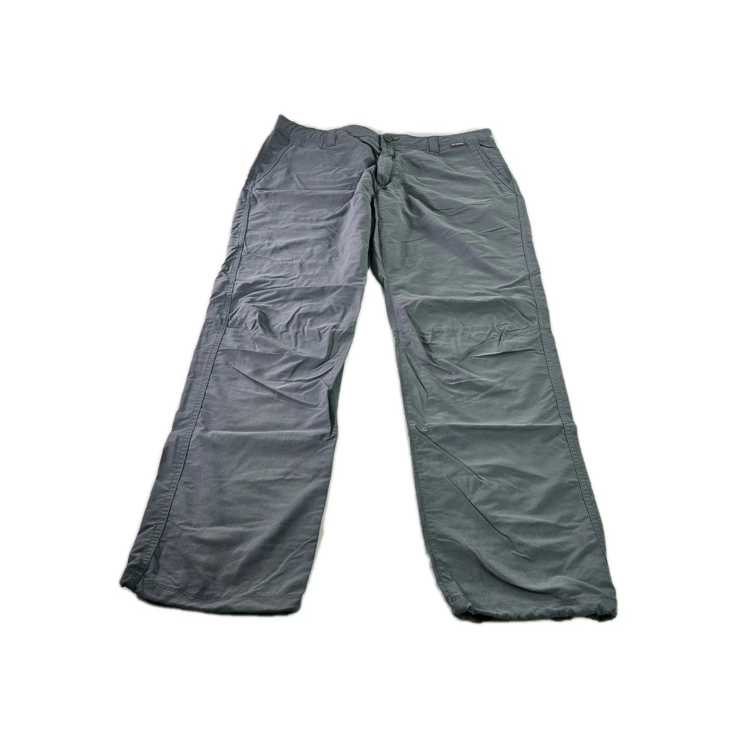 Simm's Guide Pant Men 40L Blue Outdoor Hiking Fly Fishing Quick Dry Ankle Toggle