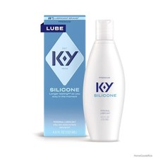 Premium Silicone Lubricant 4.5oz Long Lasting Condom Compatible Anal Waterproof