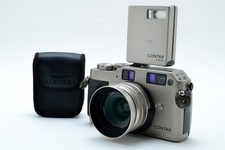 Near MINT Contax G1 35mm Film Camera Biogon 28mm f2.8 Lens TLA140 From JAPAN