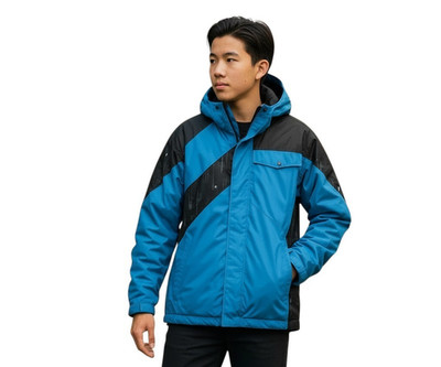 Ride Snowboards Jacket Youth XL Blue Black Hydrapel Winter Ski Coat Gorpcore