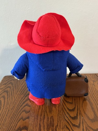 15" Harrod's Augusta Bay 2005 LARGE Plush Paddington Bear with Suitcase - Picture 2 of 6