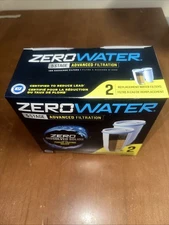 Zero Water 5 Stage Adv Filtration 2 Pack Replacement Water Filters ZR-017- NEW 