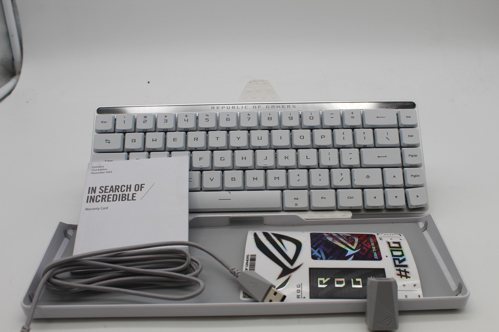 ASUS ROG Falchion RX Low Profile Wireless Keyboard 65% *READ DESC* PC1308852