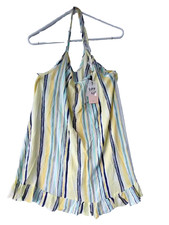Women Size L Kiwi & Punch Beach Cover Up Summer Dress NWT