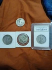 Lot Of 4 Silver  Walking Liberty Half Dollars