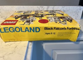 Vintage Playmobil 6074 Black Falcon&rsquo;s Fortress, All Parts, Box, Instructions