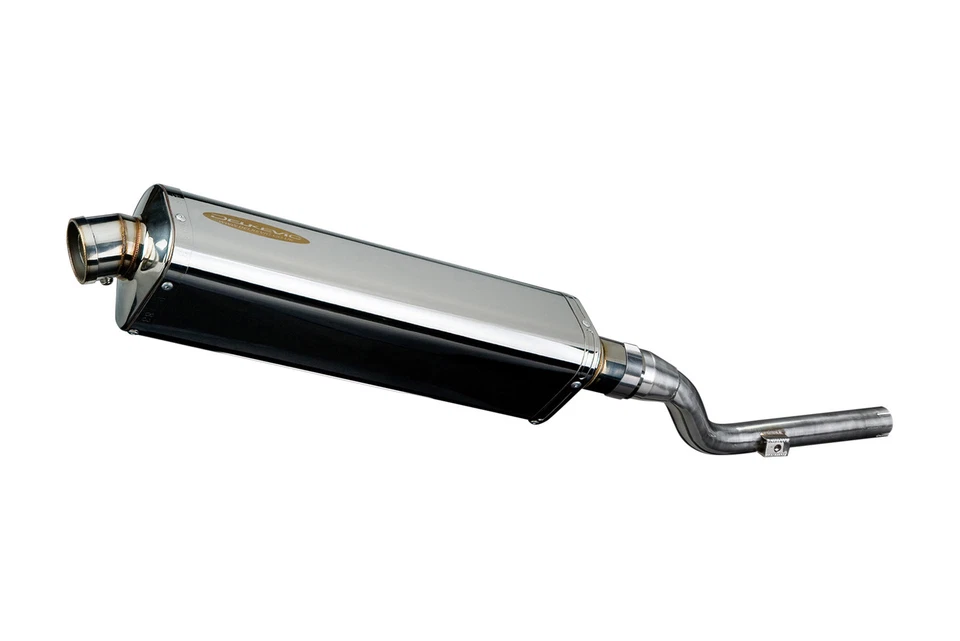 Yamaha XT225 Serow 1986-2007 Slip On 17" Tri-Oval Kit de silenciador de escape de acero inoxidable Foto 2 de 3