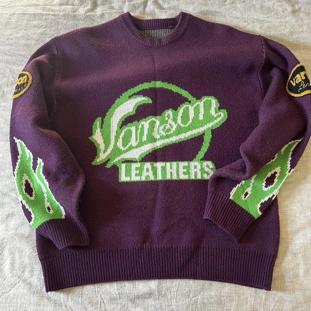 Pull Supreme Homme M Vanson Collaboration Iconic Streetwear Rare Occasion Limitée