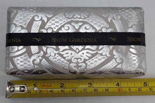 MOR Triple Milled Soap SNOW GARDENIA Luxury Soap 7 oz. New Older Stock - Picture 8 of 10