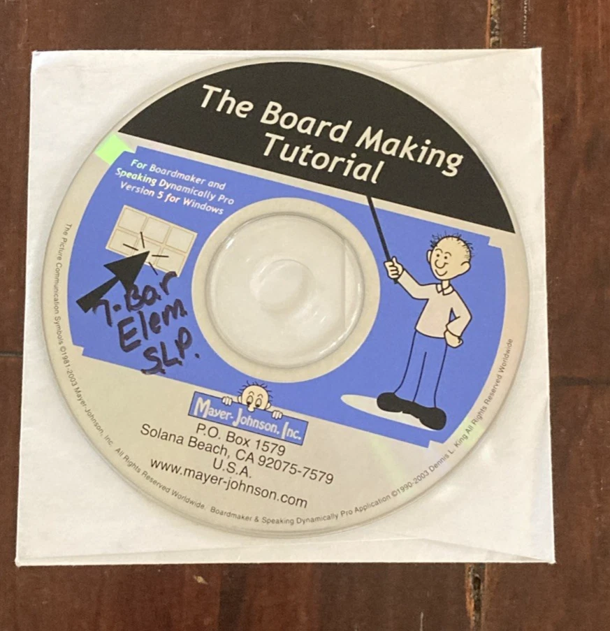 Boardmaker Bundle – Tutorial CD, BM User Guide, Speaking Dynamically Pro - Image 2 of 4