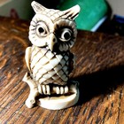 Seated Elephan & Wise Owl of Resin  — photo 4