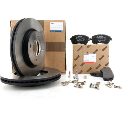 ORIGINAL Ford Bremsen Bremsscheiben Ø 258mm + Bremsbeläge FIESTA VI MK6 vorne