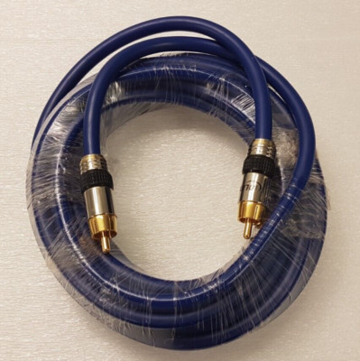 InLine Premium - Video-/Digitalaudiokabel (koaxial) - RCA (M) - RCA (M) - 5,0m
