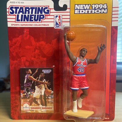 Calbert Cheaney 1994 Starting Lineup Action Figure. Factory Sealed SLU!
