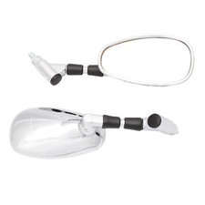 2x Specchio retrovisori per Yamaha BT 1100 XV 1600 XVS 125 950 XVZ 1300 YBR 125