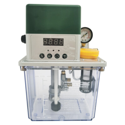 220V 2L Auto Lubrication Pump CNC Digital Electric Lubrication Pump Oiler Tool