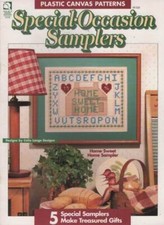 OOP  PLASTIC CANVAS SPECIAL-OCCASION SAMPLERS