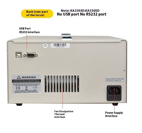 KA3005D/P Programmable 30V5A Repair KA6005D/P Adjustable DC Voltage Regulators - Picture 6 of 24